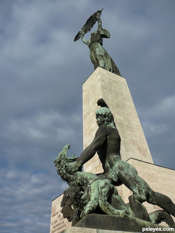 Budapest ,Freedom Statue